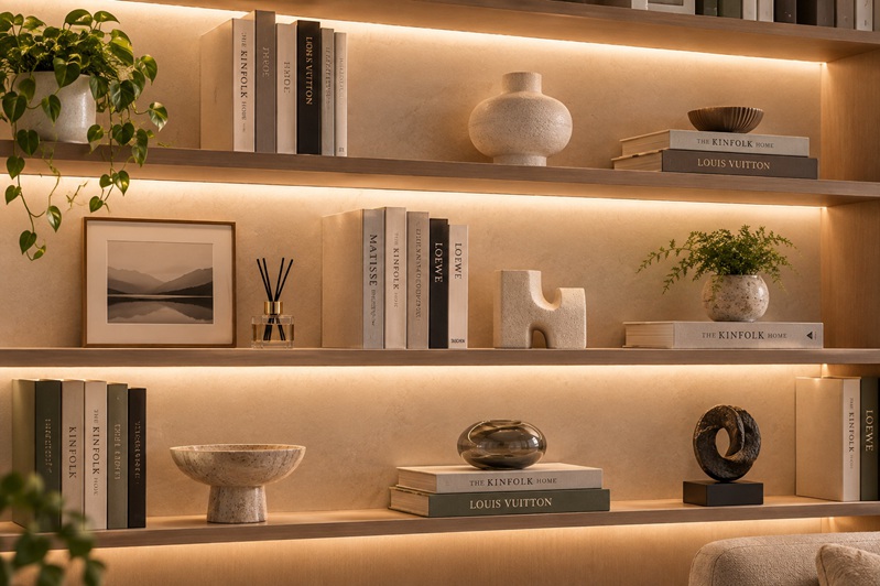 Cabinet-bedroom-linear-lihgitng