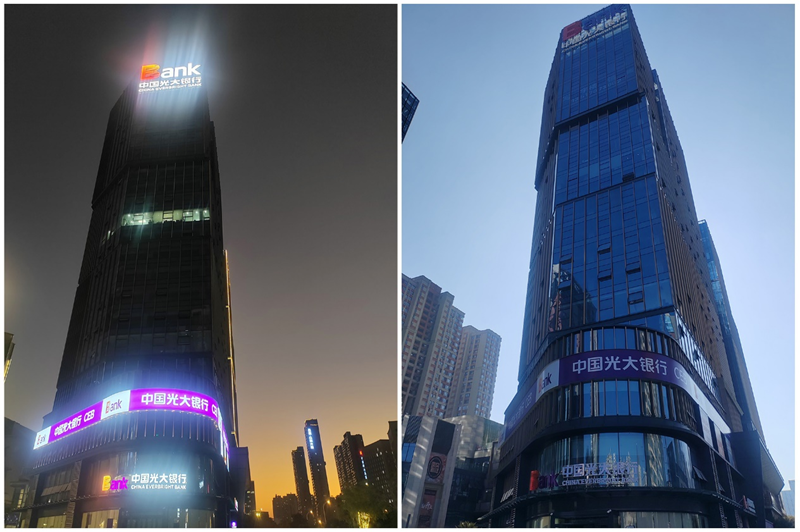 LED signage lighting for commercial applications