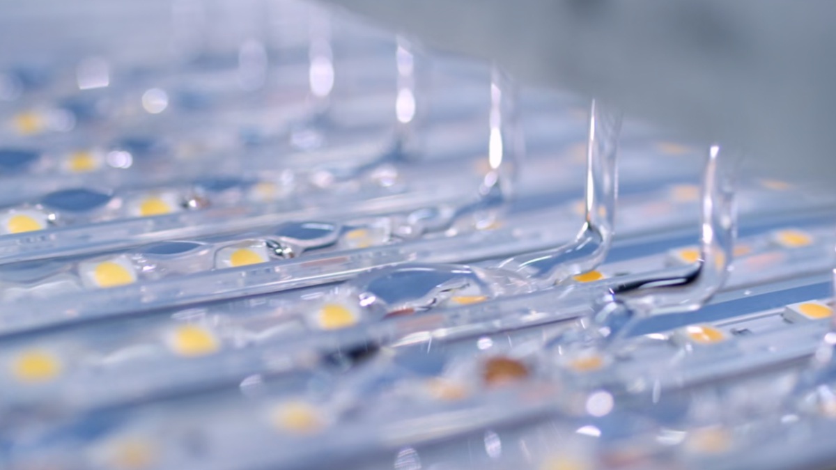 IP54 Gel Coating LED Strip Process