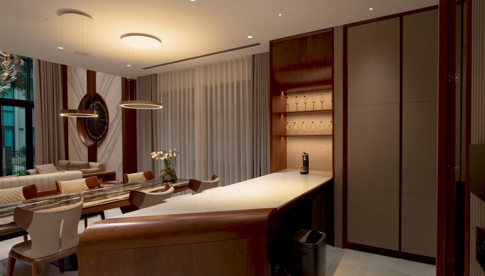 Smart residential LED strip lighting control system